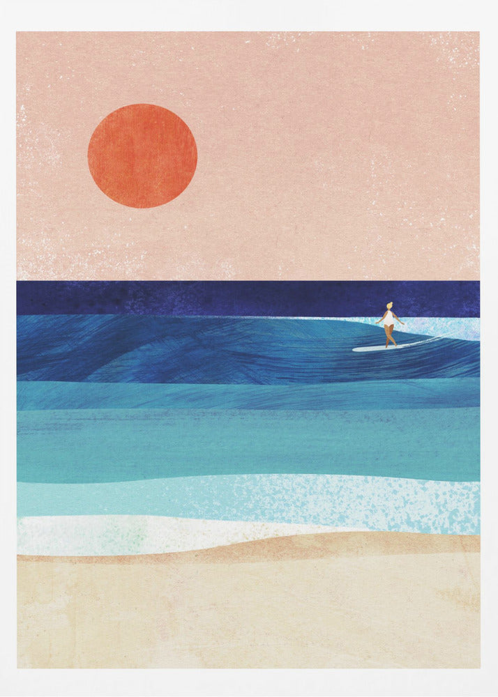 Surf Girl - Poster / Art Print