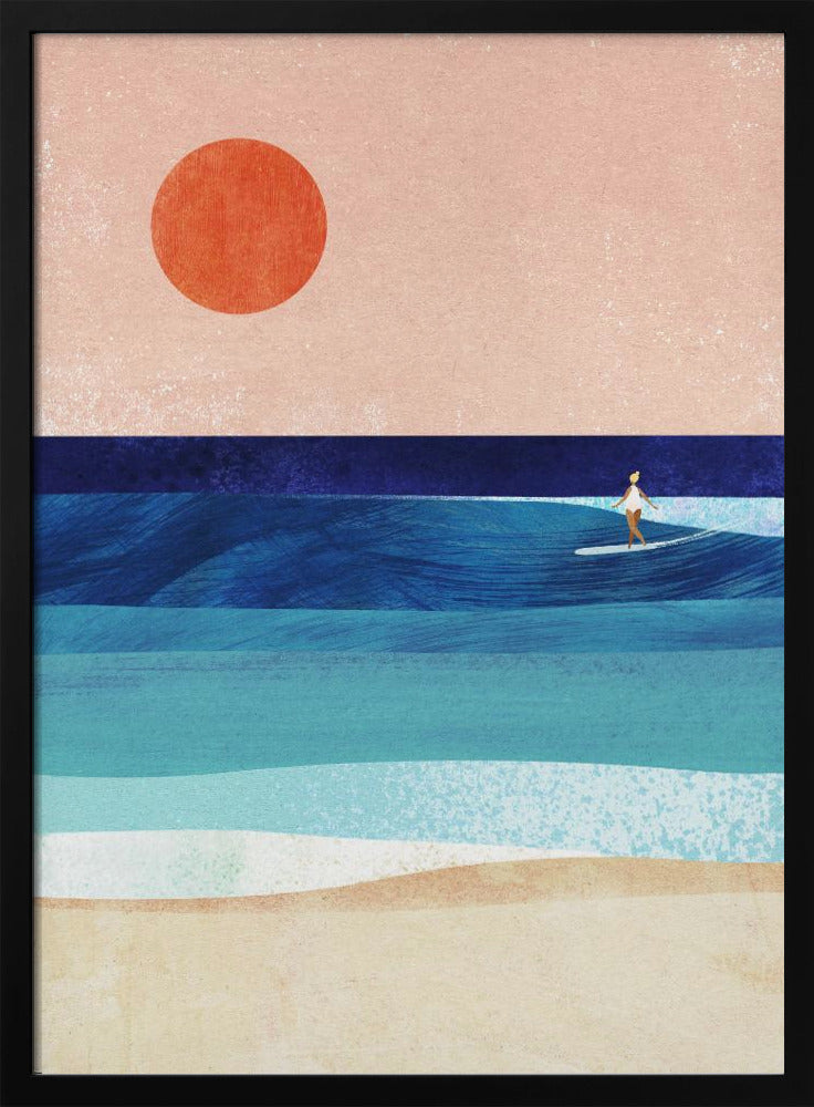 Surf Girl - Poster / Art Print