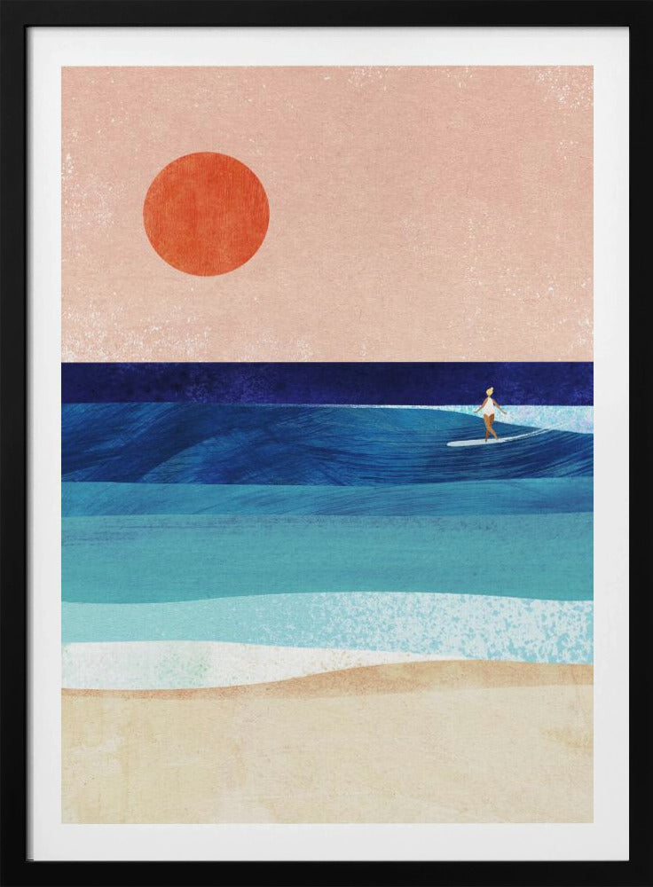 Surf Girl - Poster / Art Print