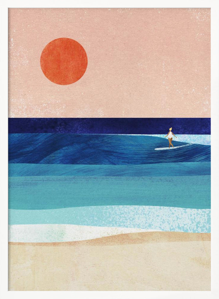 Surf Girl - Poster / Art Print