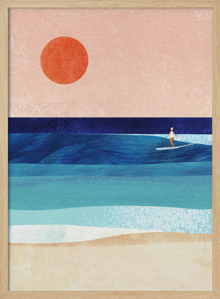 Surf Girl - Poster / Art Print