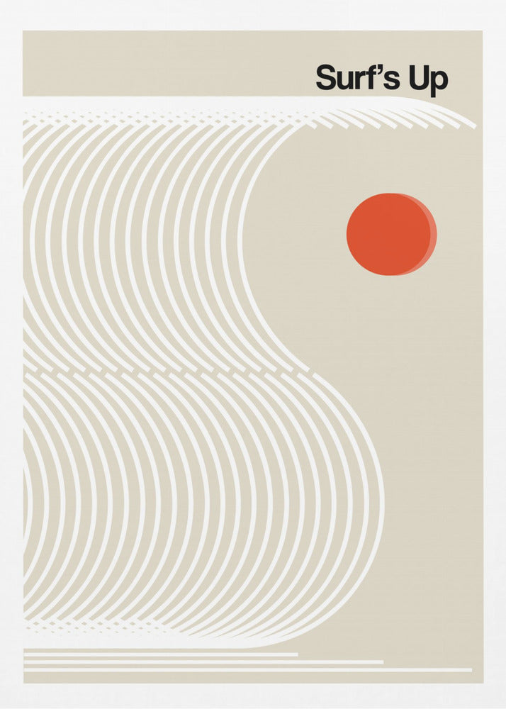 Surf's Up - Poster / Art Print