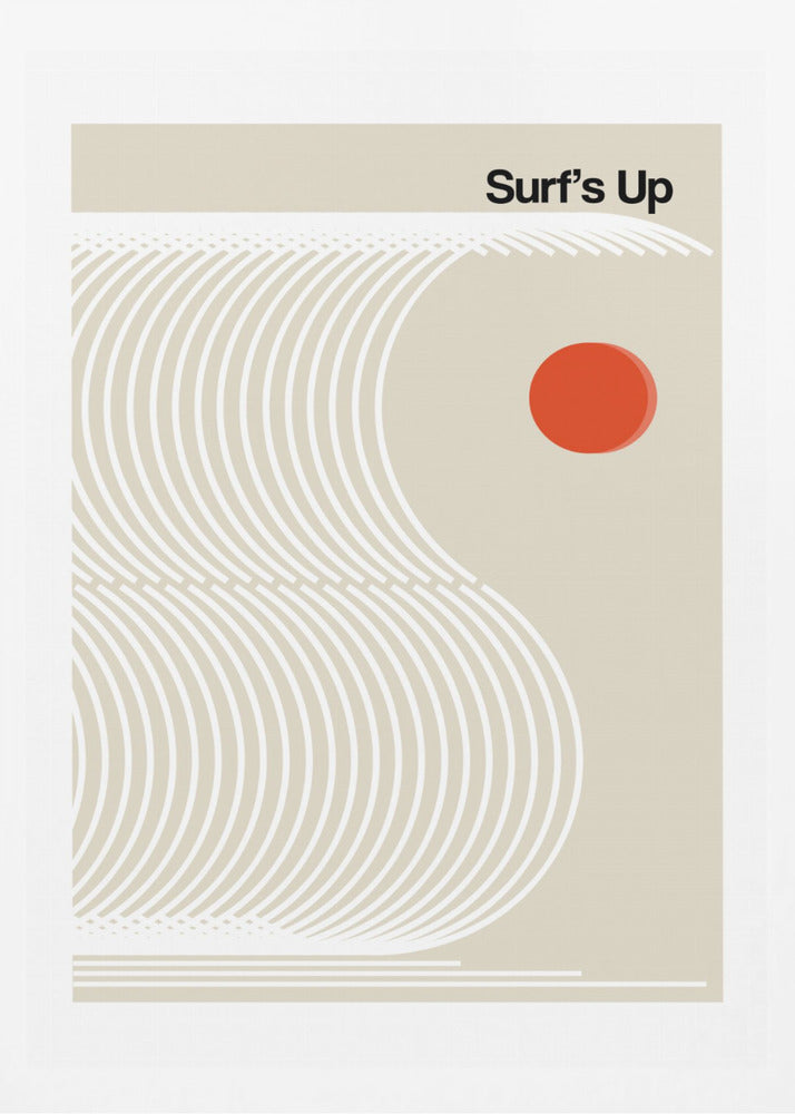 Surf's Up - Poster / Art Print