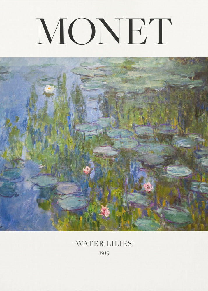 Water Lilies 1915 - Poster / Art Print