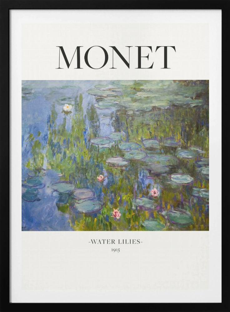 Water Lilies 1915 - Poster / Art Print