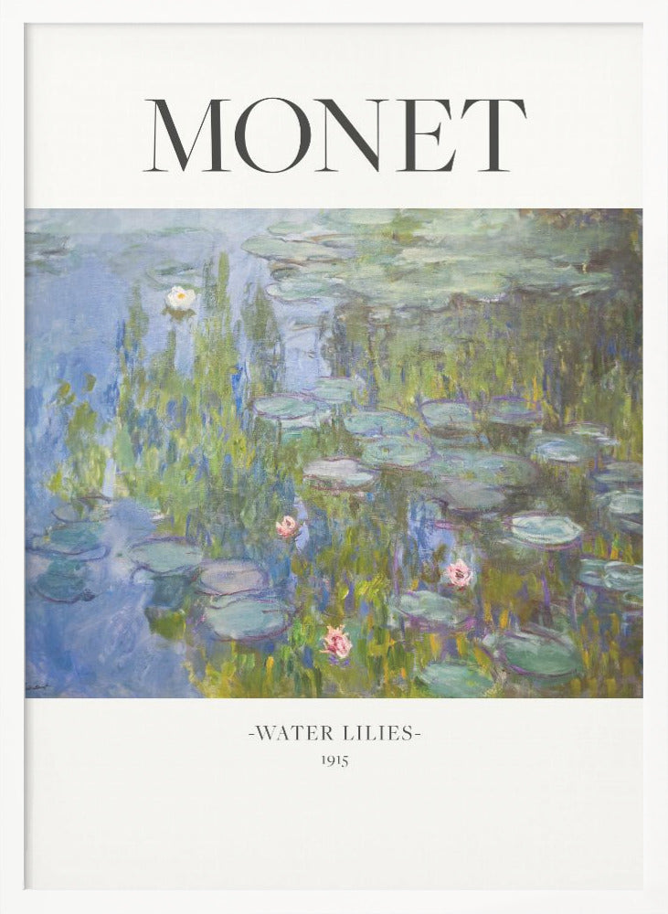 Water Lilies 1915 - Poster / Art Print