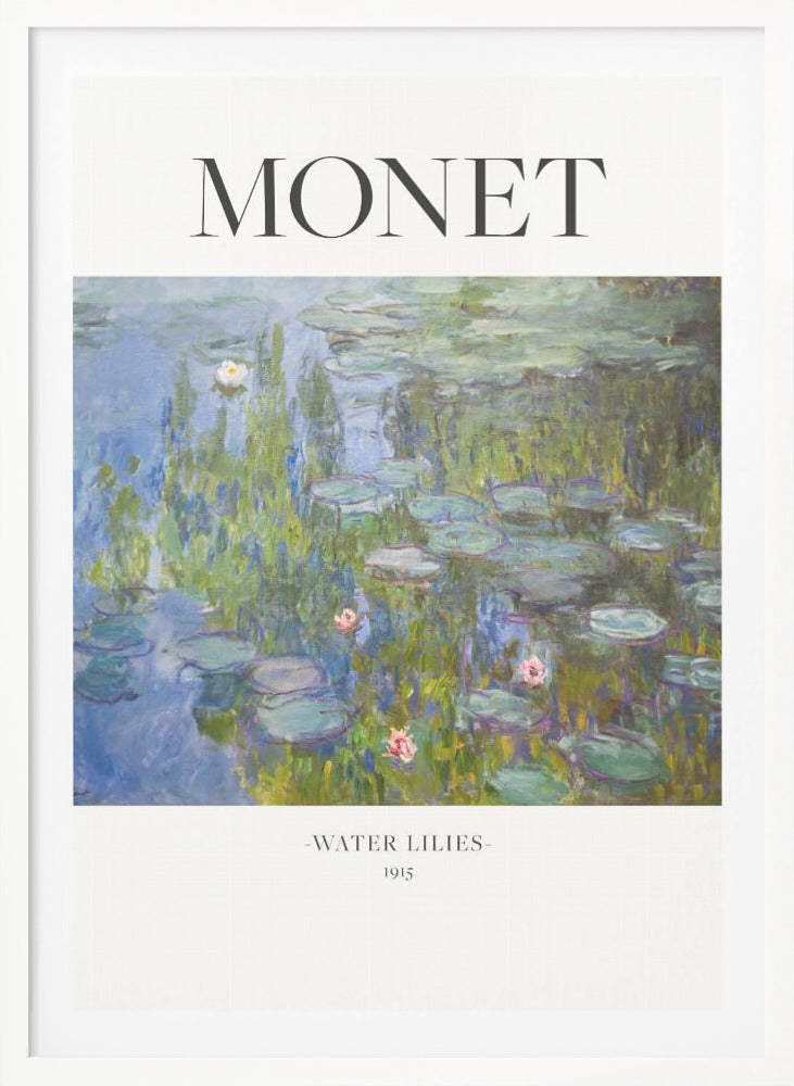Water Lilies 1915 - Poster / Art Print