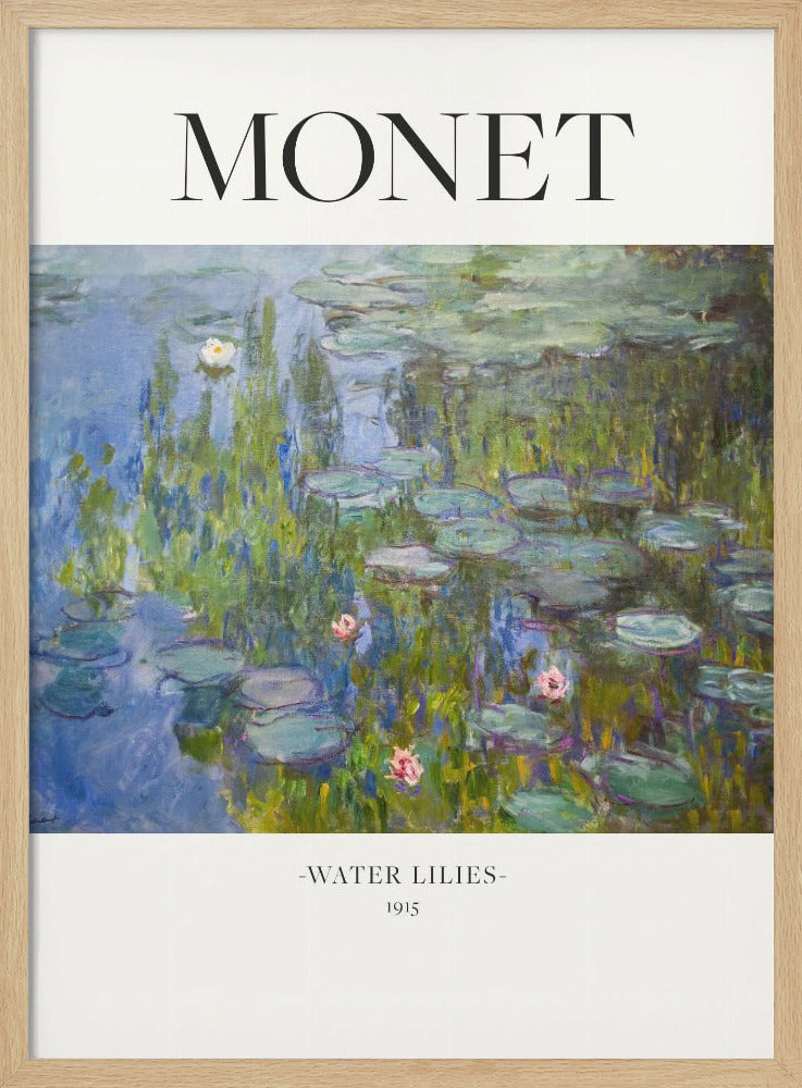 Water Lilies 1915 - Poster / Art Print