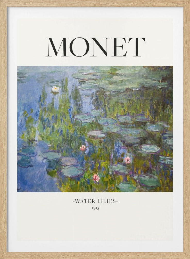 Water Lilies 1915 - Poster / Art Print