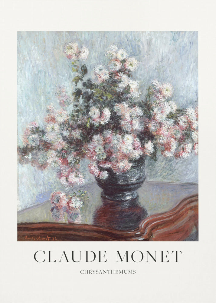 Chrysanthemums - Poster / Art Print