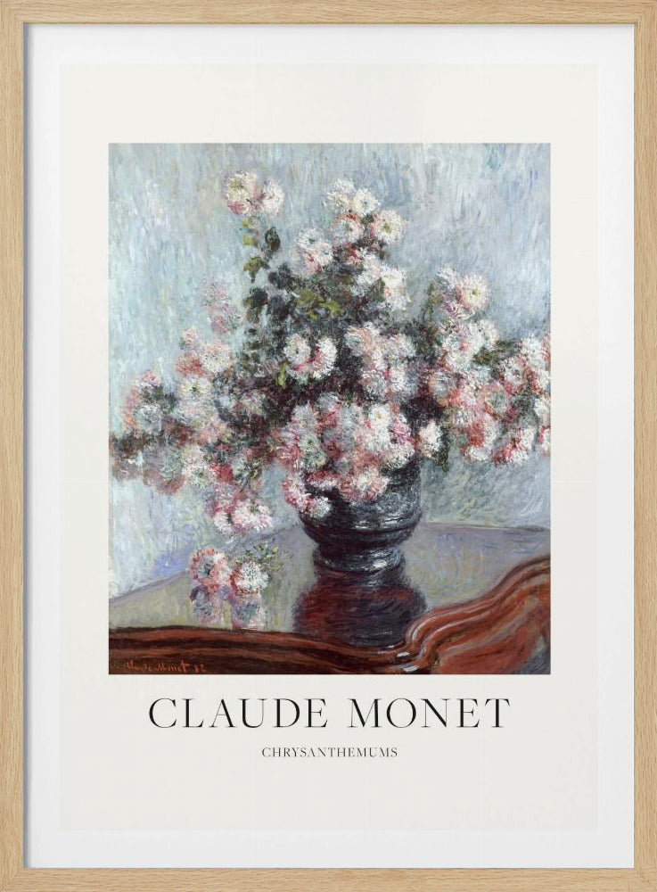 Chrysanthemums - Poster / Art Print