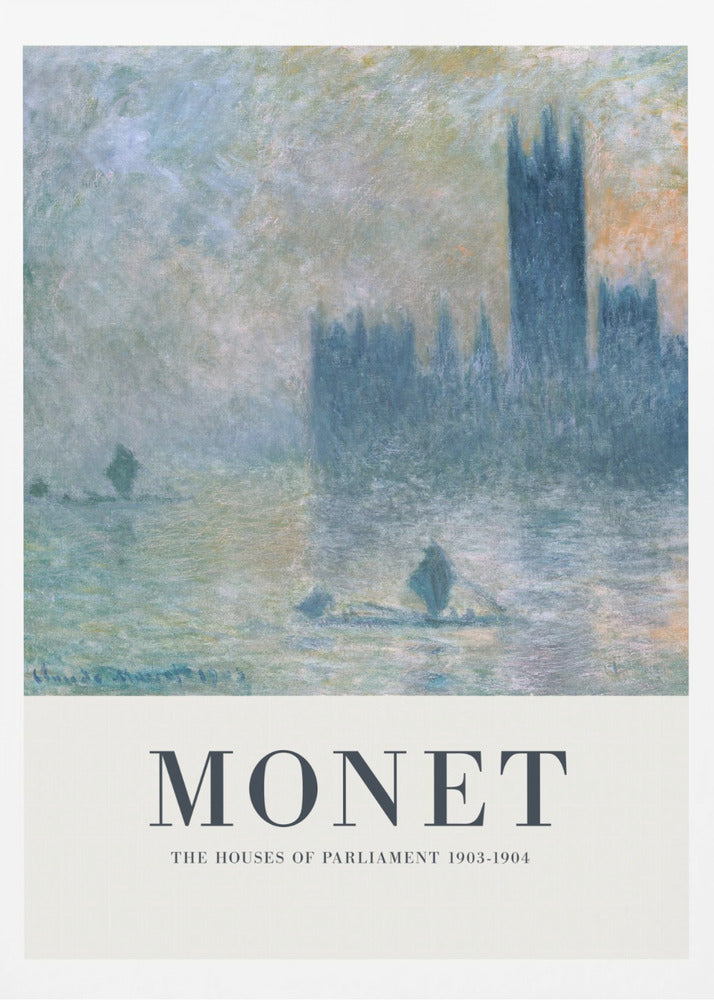 The Houses of Parliament - Poster / Art Print