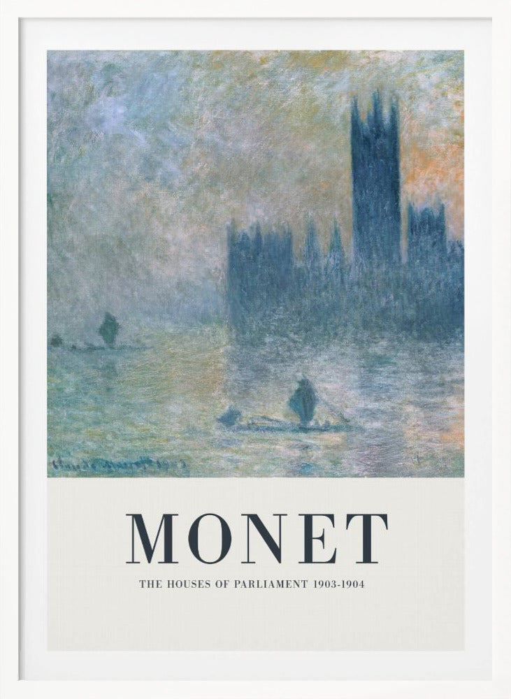 The Houses of Parliament - Poster / Art Print