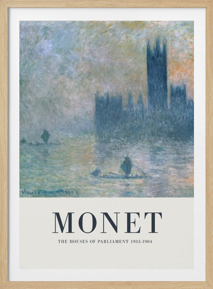 The Houses of Parliament - Poster / Art Print