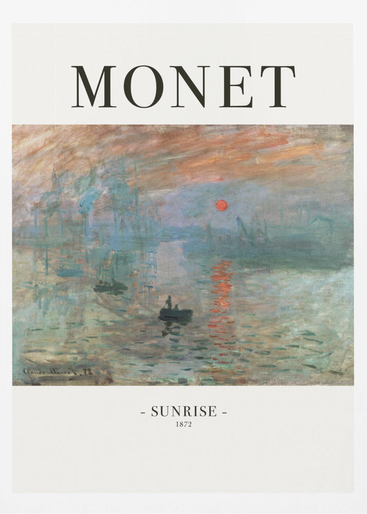 Sunrise 1872 - Poster / Art Print