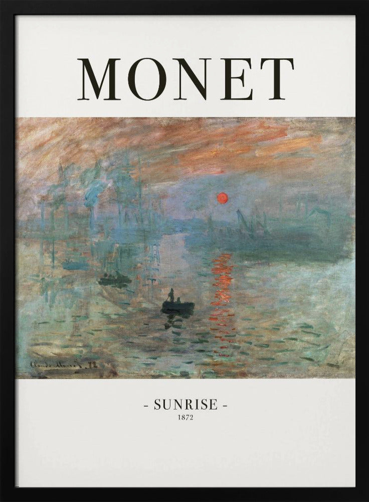 Sunrise 1872 - Poster / Art Print
