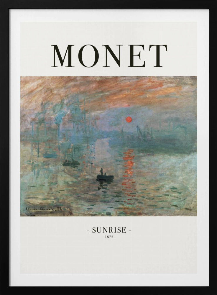 Sunrise 1872 - Poster / Art Print