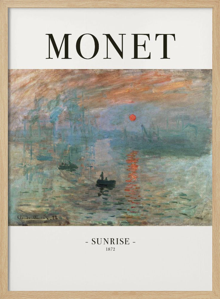 Sunrise 1872 - Poster / Art Print