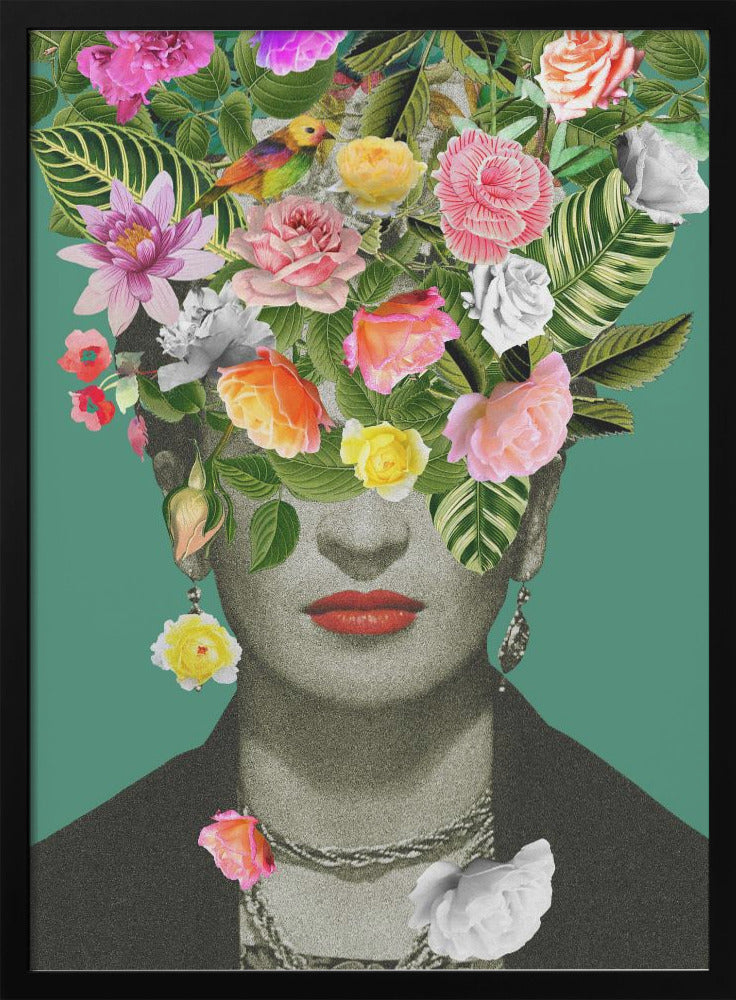 Floral Frida - Poster / Art Print