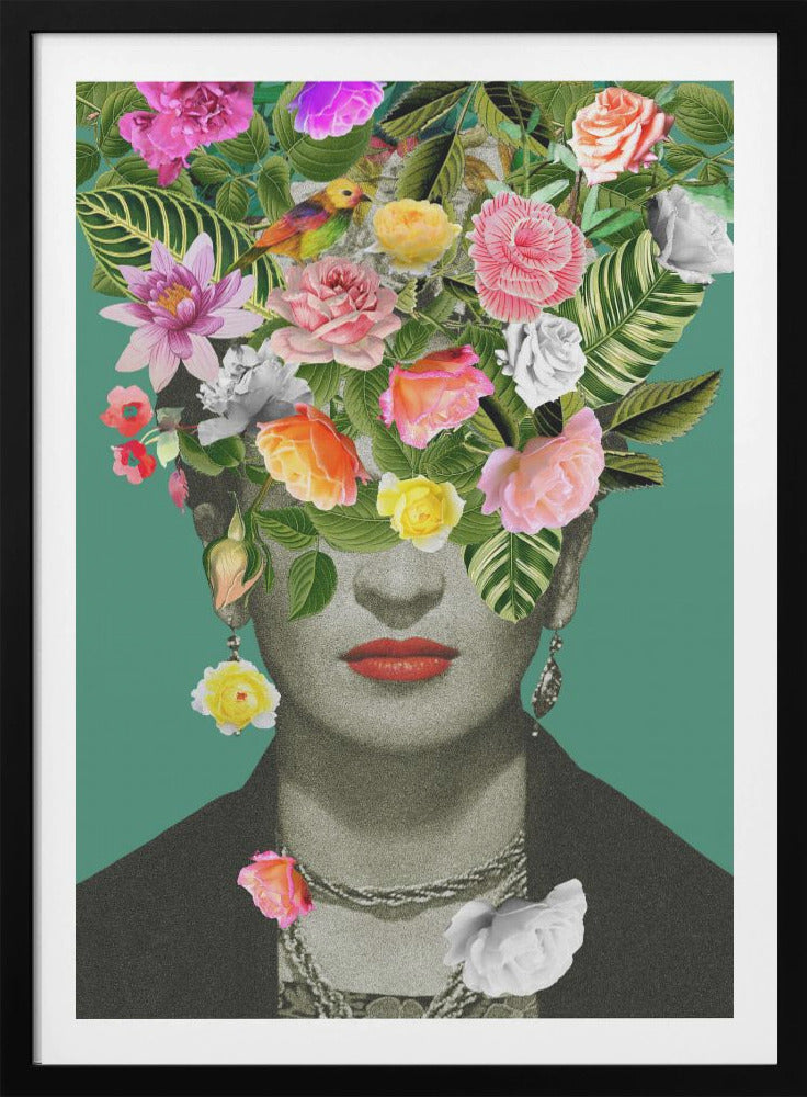 Floral Frida - Poster / Art Print