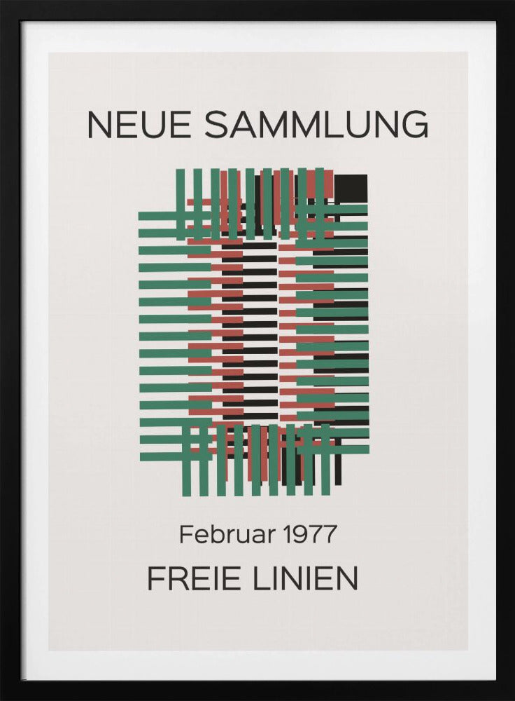 Neue Sammlung no. 01 - Poster / Art Print