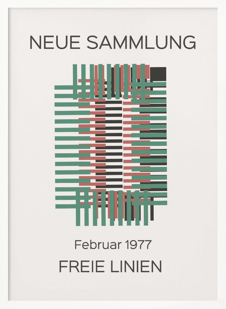 Neue Sammlung no. 01 - Poster / Art Print