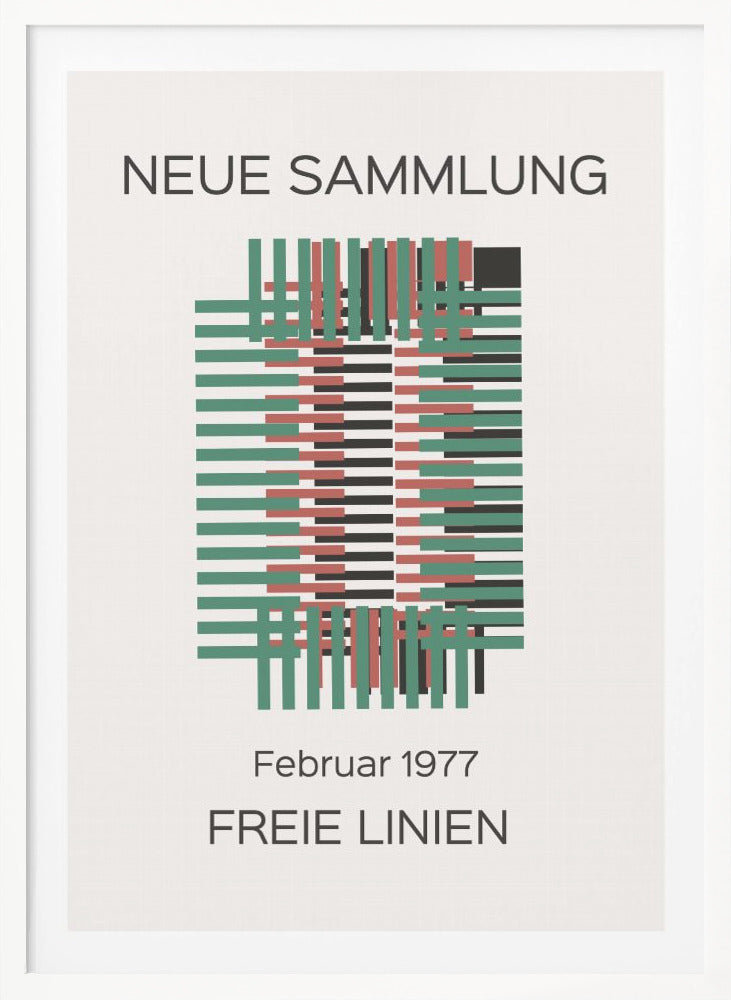 Neue Sammlung no. 01 - Poster / Art Print