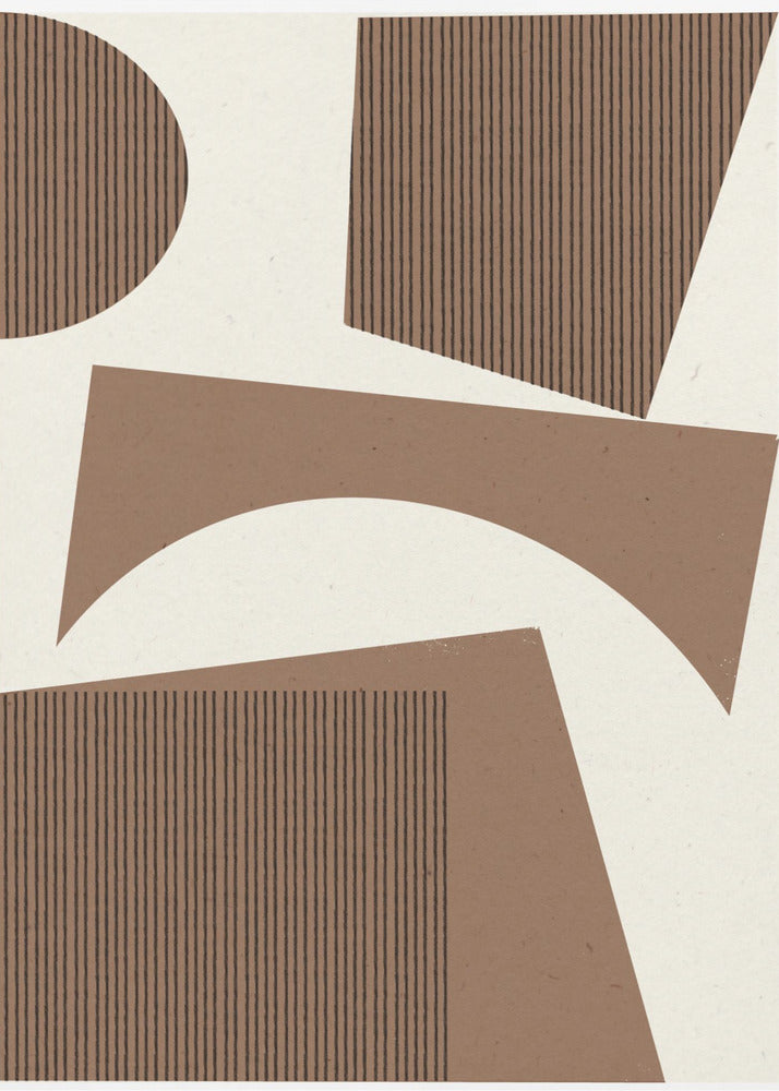 Modern Abstract Shape 02 - Poster / Art Print