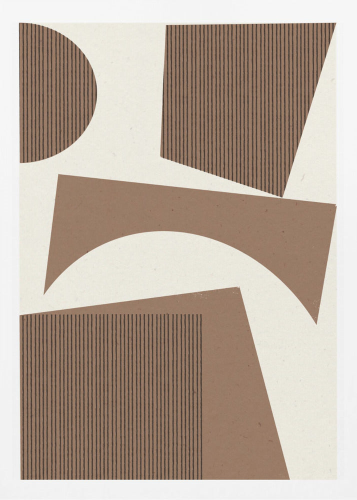 Modern Abstract Shape 02 - Poster / Art Print