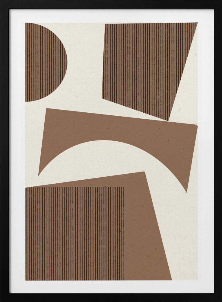 Modern Abstract Shape 02 - Poster / Art Print