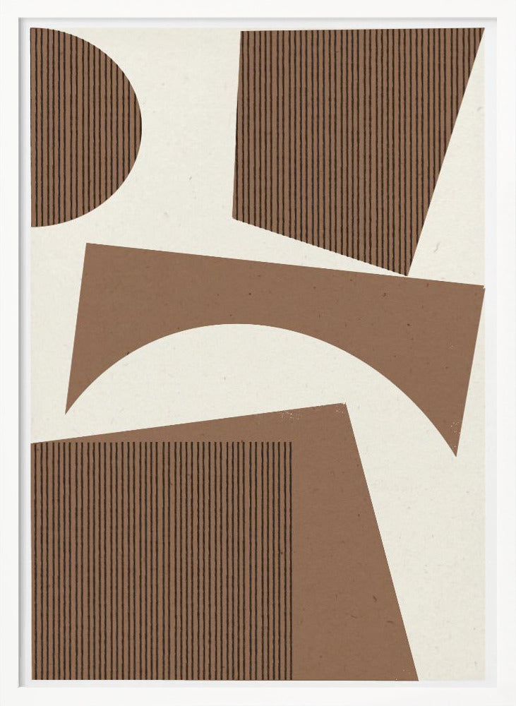 Modern Abstract Shape 02 - Poster / Art Print