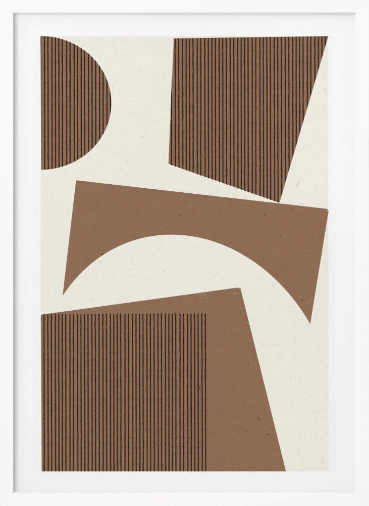 Modern Abstract Shape 02 - Poster / Art Print