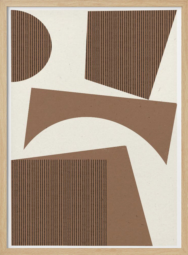 Modern Abstract Shape 02 - Poster / Art Print