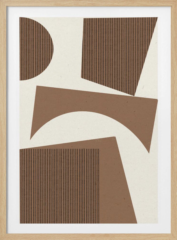 Modern Abstract Shape 02 - Poster / Art Print