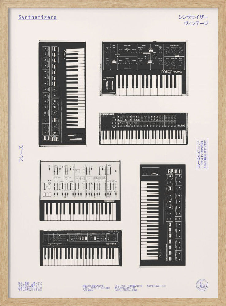 Synthetisers - Poster / Art Print