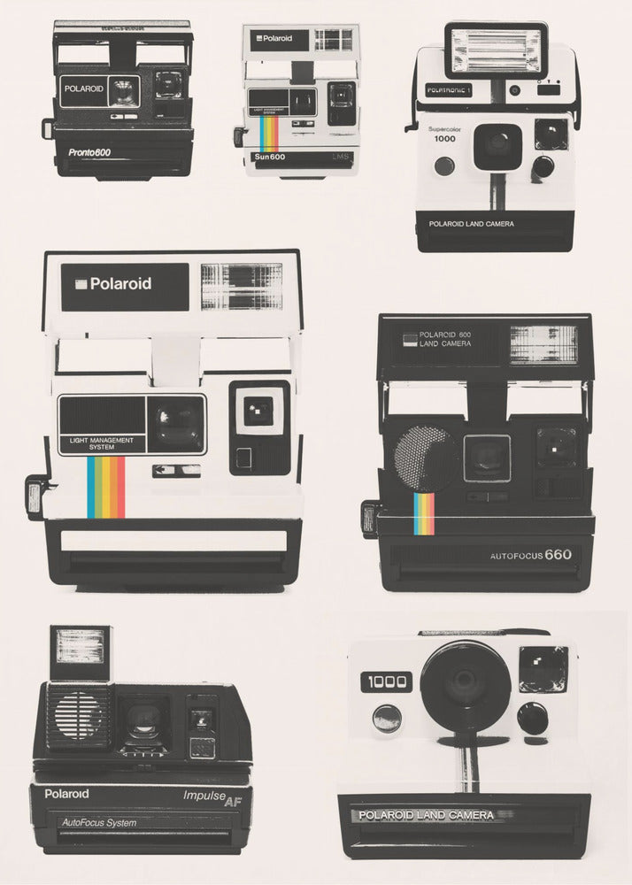 Instant Camera Collection - Poster / Art Print
