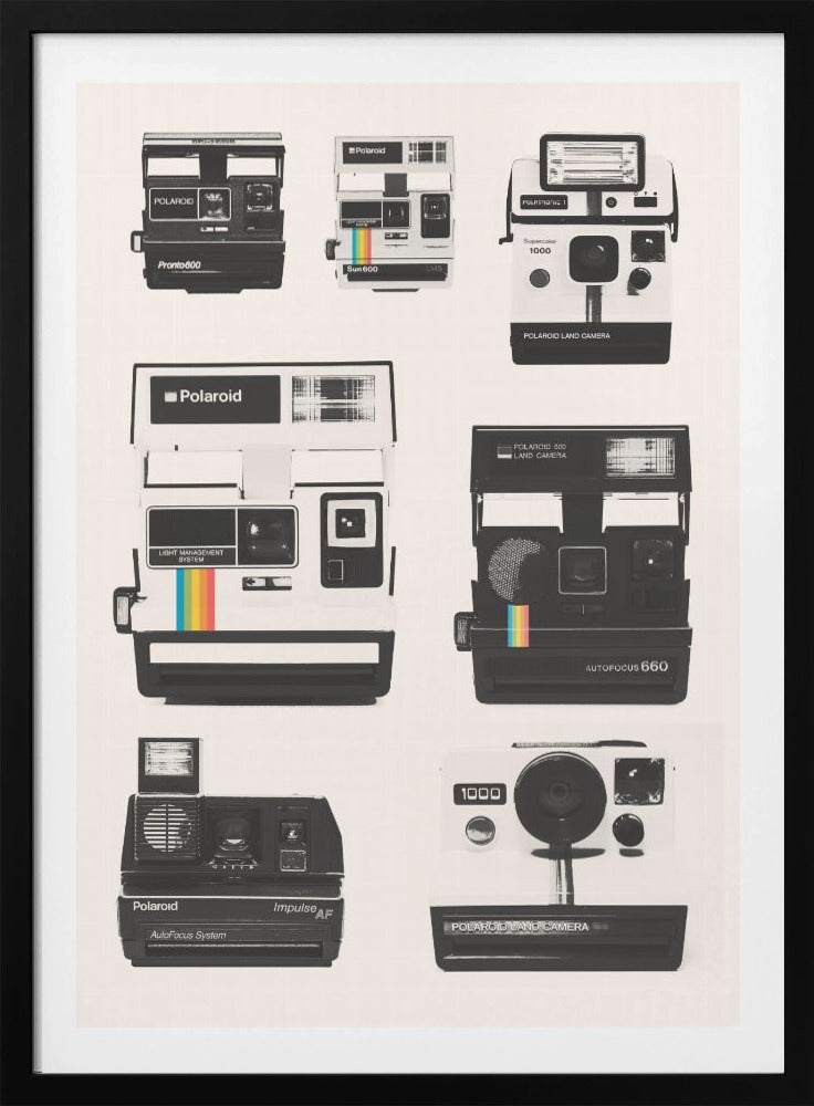 Instant Camera Collection - Poster / Art Print