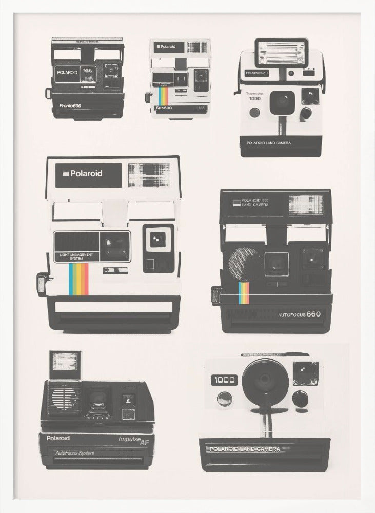 Instant Camera Collection - Poster / Art Print