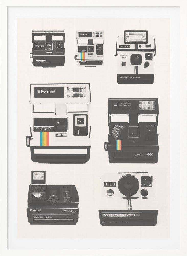 Instant Camera Collection - Poster / Art Print