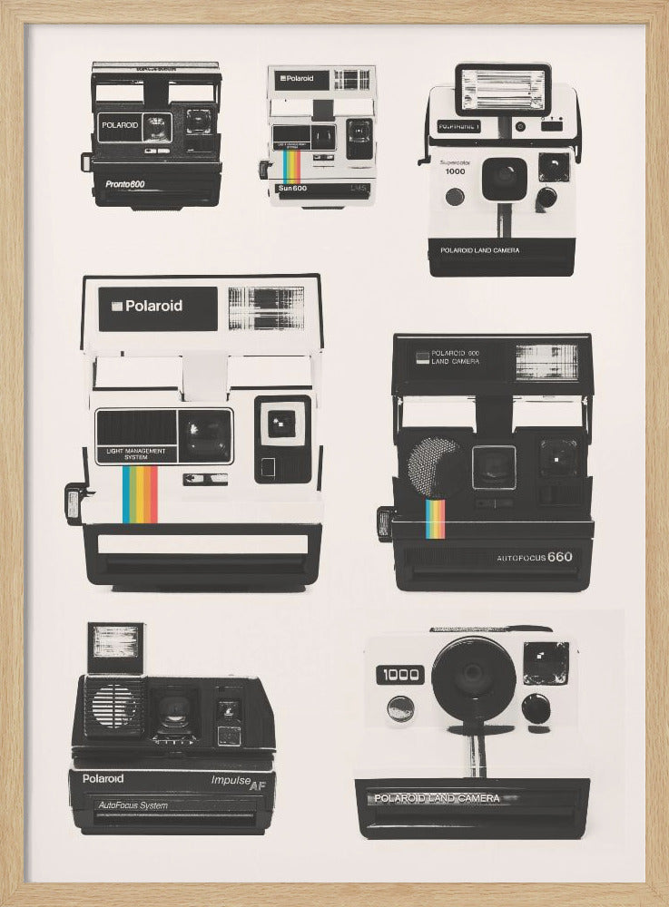 Instant Camera Collection - Poster / Art Print