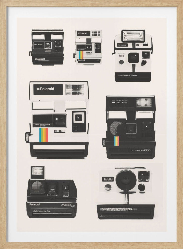 Instant Camera Collection - Poster / Art Print