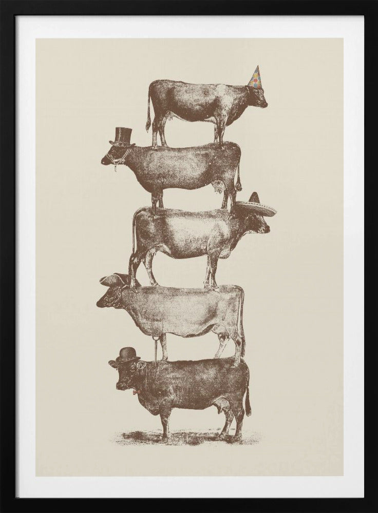 Cow Cow Nuts - Poster / Art Print