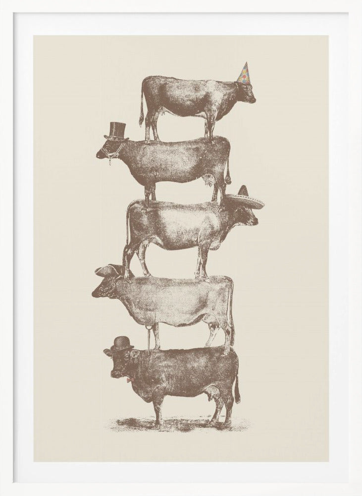 Cow Cow Nuts - Poster / Art Print