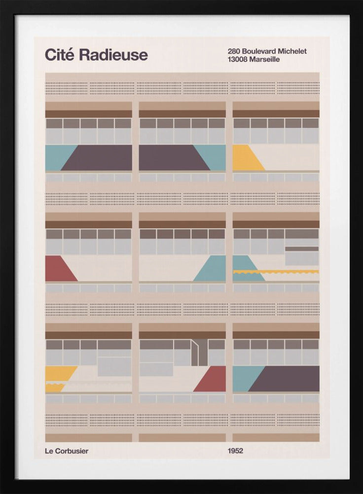 Cite Radieuse - Poster / Art Print