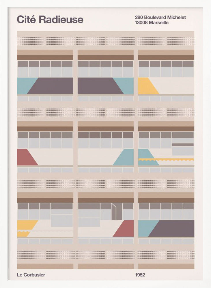Cite Radieuse - Poster / Art Print