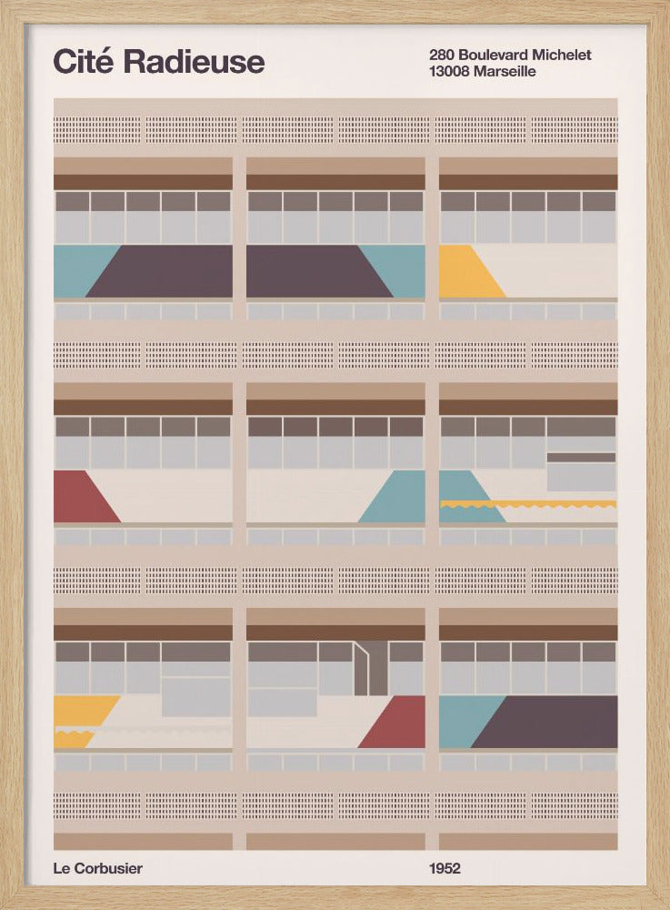 Cite Radieuse - Poster / Art Print