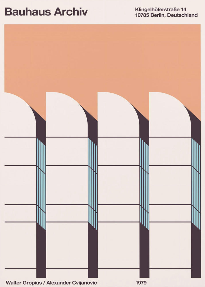 Bauhaus Archive - Poster / Art Print