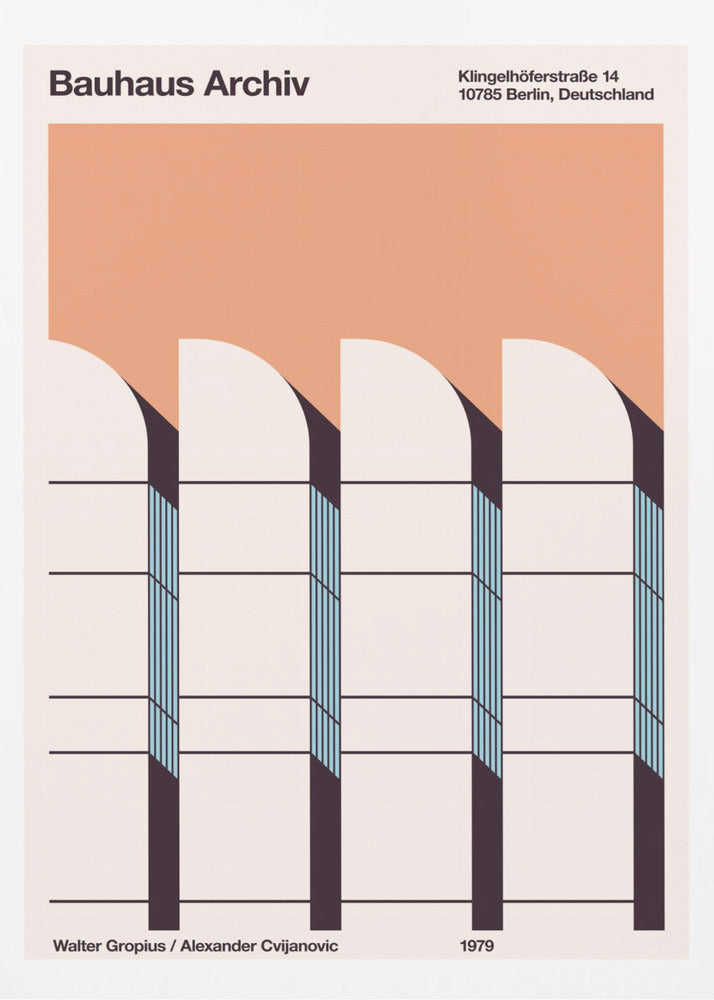 Bauhaus Archive - Poster / Art Print