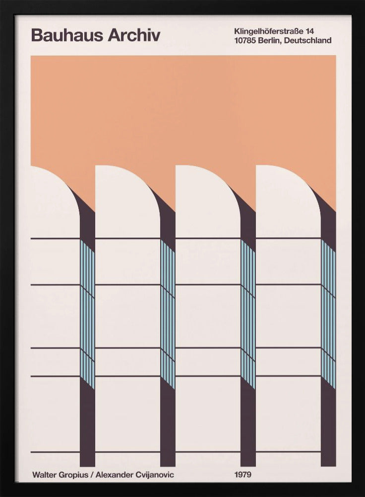 Bauhaus Archive - Poster / Art Print