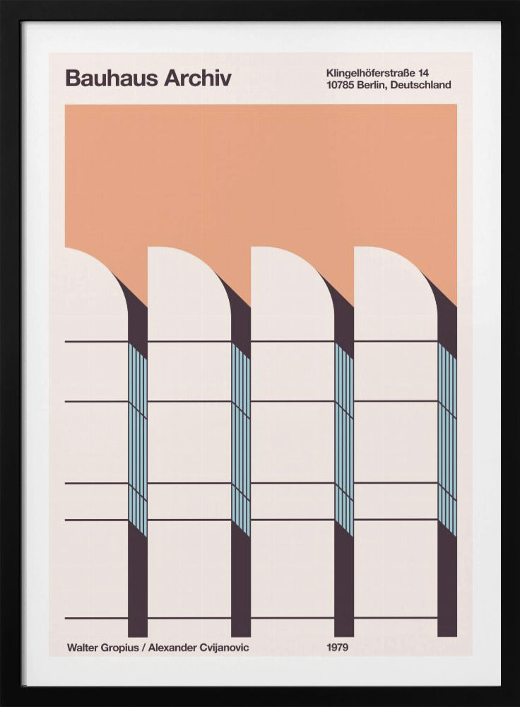 Bauhaus Archive - Poster / Art Print